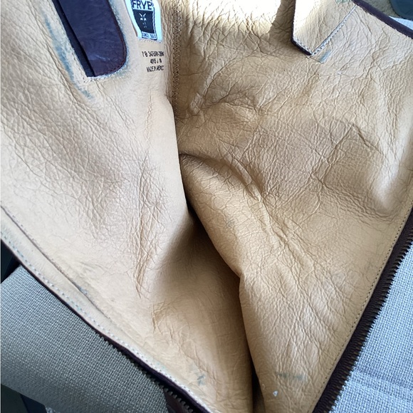 Frye Brown Equestrian Leather Boots 7 - Picture 6 of 16